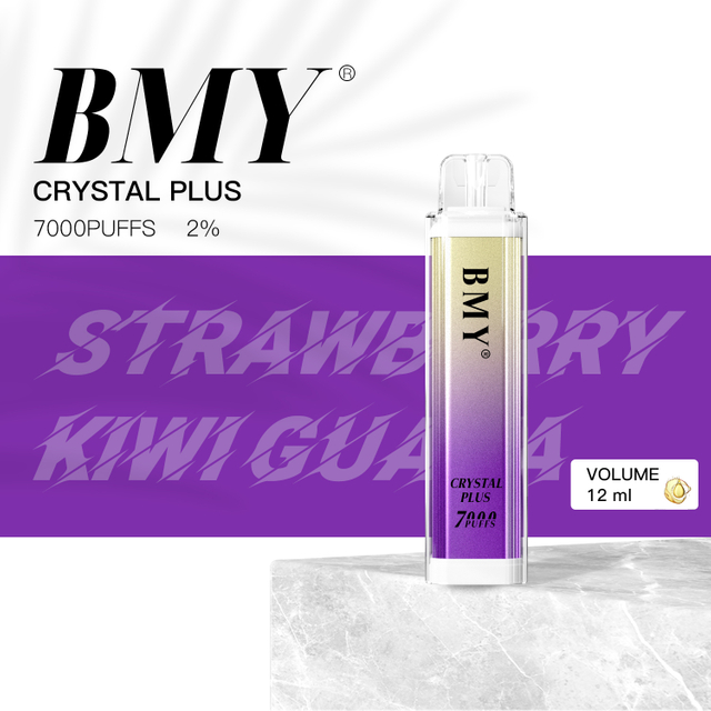 BMY-Crystal Plus 7000 Puffs Перезаряжаемый одноразовый вейп